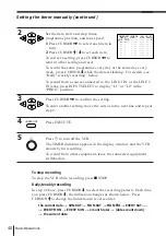 Preview for 38 page of Sony SLV-K867MN/PS Operating Instruction