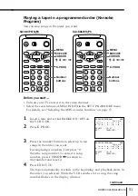 Preview for 49 page of Sony SLV-K867MN/PS Operating Instruction