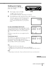 Preview for 55 page of Sony SLV-K867MN/PS Operating Instruction