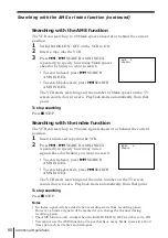 Preview for 58 page of Sony SLV-K867MN/PS Operating Instruction