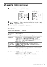 Preview for 61 page of Sony SLV-K867MN/PS Operating Instruction