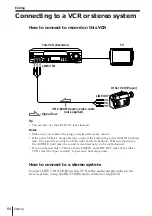 Preview for 62 page of Sony SLV-K867MN/PS Operating Instruction