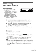 Preview for 63 page of Sony SLV-K867MN/PS Operating Instruction