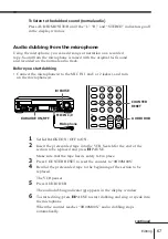 Preview for 65 page of Sony SLV-K867MN/PS Operating Instruction