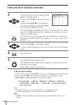 Предварительный просмотр 38 страницы Sony SLV-K877PL Operating Instructions Manual