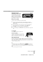 Preview for 21 page of Sony SLV-KA195TK Operating Instructions Manual