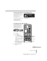 Preview for 17 page of Sony SLV-KF295SV Operating Instructions Manual