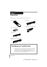 Preview for 4 page of Sony SLV-KF295TK Operating Instructions Manual