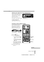 Preview for 17 page of Sony SLV-KF295TK Operating Instructions Manual