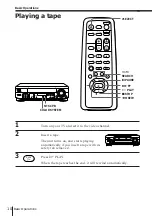 Preview for 10 page of Sony SLV-KF297MK2 Operating Instructions Manual