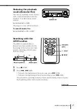 Preview for 17 page of Sony SLV-KF297MK2 Operating Instructions Manual