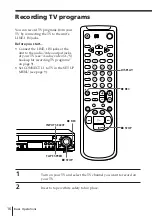 Предварительный просмотр 16 страницы Sony SLV-KH7PL Operating Instructions Manual