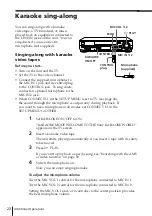 Предварительный просмотр 22 страницы Sony SLV-KH7PL Operating Instructions Manual