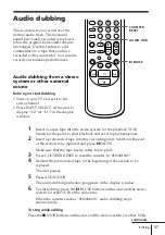 Предварительный просмотр 37 страницы Sony SLV-KH7PL Operating Instructions Manual