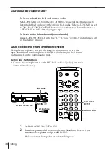 Предварительный просмотр 38 страницы Sony SLV-KH7PL Operating Instructions Manual