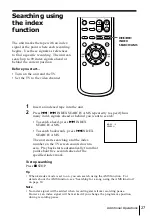 Preview for 27 page of Sony SLV-KH9ME/PS Operating Instructions Manual