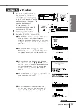 Preview for 21 page of Sony SLV-M10HF - Video Cassette Recorder Operating Instructions Manual