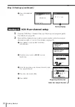 Preview for 22 page of Sony SLV-M10HF - Video Cassette Recorder Operating Instructions Manual