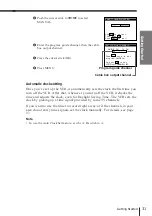 Preview for 31 page of Sony SLV-M10HF - Video Cassette Recorder Operating Instructions Manual