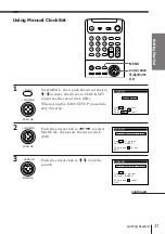 Preview for 37 page of Sony SLV-M10HF - Video Cassette Recorder Operating Instructions Manual