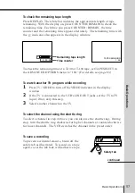 Preview for 57 page of Sony SLV-M10HF - Video Cassette Recorder Operating Instructions Manual