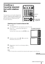 Preview for 73 page of Sony SLV-M10HF - Video Cassette Recorder Operating Instructions Manual