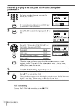 Preview for 14 page of Sony SLV-M11HF - Video Cassette Recorder Operating Instructions Manual