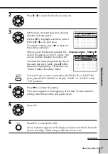 Preview for 17 page of Sony SLV-M11HF - Video Cassette Recorder Operating Instructions Manual