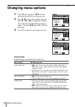 Preview for 34 page of Sony SLV-M11HF - Video Cassette Recorder Operating Instructions Manual