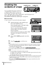 Preview for 52 page of Sony SLV-M11HF - Video Cassette Recorder Operating Instructions Manual