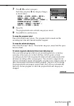 Preview for 55 page of Sony SLV-M11HF - Video Cassette Recorder Operating Instructions Manual