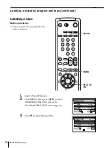 Preview for 56 page of Sony SLV-M11HF - Video Cassette Recorder Operating Instructions Manual