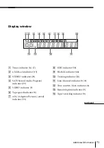 Предварительный просмотр 71 страницы Sony SLV-M11HF - Video Cassette Recorder Operating Instructions Manual