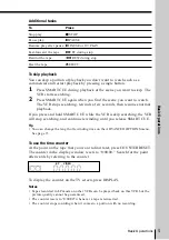 Preview for 5 page of Sony SLV-M20HF - Video Cassette Recorder Operating Instructions Manual