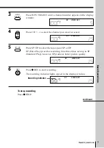 Предварительный просмотр 7 страницы Sony SLV-M20HF - Video Cassette Recorder Operating Instructions Manual