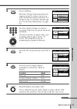 Предварительный просмотр 13 страницы Sony SLV-M20HF - Video Cassette Recorder Operating Instructions Manual