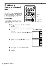 Предварительный просмотр 24 страницы Sony SLV-M20HF - Video Cassette Recorder Operating Instructions Manual