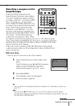 Предварительный просмотр 41 страницы Sony SLV-M20HF - Video Cassette Recorder Operating Instructions Manual