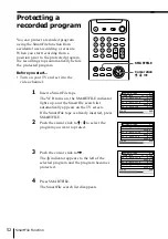 Предварительный просмотр 52 страницы Sony SLV-M20HF - Video Cassette Recorder Operating Instructions Manual