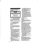 Preview for 2 page of Sony SLV-M91HF - Video Cassette Recorder Operating Instructions Manual