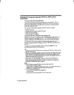 Preview for 14 page of Sony SLV-M91HF - Video Cassette Recorder Operating Instructions Manual