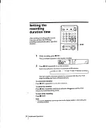 Preview for 24 page of Sony SLV-M91HF - Video Cassette Recorder Operating Instructions Manual