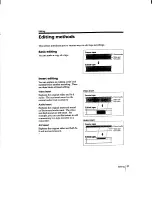 Preview for 37 page of Sony SLV-M91HF - Video Cassette Recorder Operating Instructions Manual