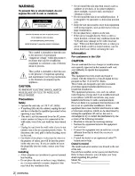 Preview for 2 page of Sony SLV-N500 - Video Cassette Recorder Operating Instructions Manual