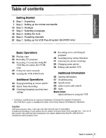 Preview for 5 page of Sony SLV-N500 - Video Cassette Recorder Operating Instructions Manual