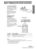 Preview for 7 page of Sony SLV-N500 - Video Cassette Recorder Operating Instructions Manual