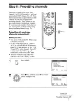 Preview for 23 page of Sony SLV-N500 - Video Cassette Recorder Operating Instructions Manual