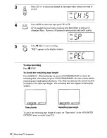 Preview for 34 page of Sony SLV-N500 - Video Cassette Recorder Operating Instructions Manual