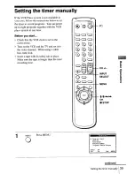 Preview for 39 page of Sony SLV-N500 - Video Cassette Recorder Operating Instructions Manual