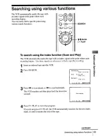 Preview for 49 page of Sony SLV-N500 - Video Cassette Recorder Operating Instructions Manual